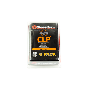 United States Association of Gun Owners Kleen-Bore CLP Wipe KB-BF-6PK 6-Pack Gun Cleaning Wipes - $5.83 at United States Association of Gun Owners