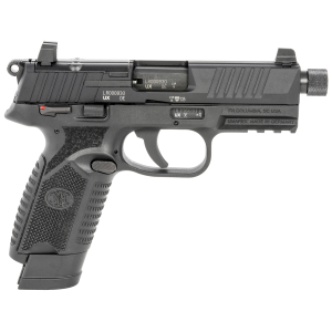 United States Association of Gun Owners FN 66101010 502 Tactical 22 LR 10+1 15+1 4.60" Black Steel Threaded Barrel, Black Optic Ready/Serrated Slide & Polymer Frame w/Picatinny Rail, Black Textured Polymer Grip, Ambidextrous - $459.00 at United States Association of Gun Owners