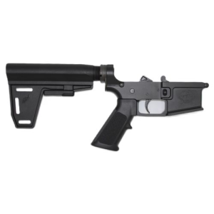 GLFA COMPLETE AR15 PISTOL - LOWER RECEIVER BRACED BLACK