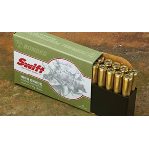 United States Association of Gun Owners Swift Bullet .375 H&H 300 gr A-Frame Rifle Ammo, 20-Count - $116.07 at United States Association of Gun Owners