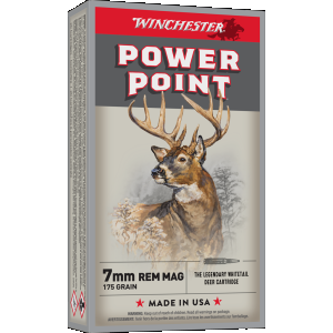 United States Association of Gun Owners Winchester Super X Power Point 7mm Remington Magnum 175gr Rifle Ammo, 20-Round Box - $43.11 at United States Association of Gun Owners