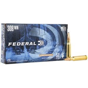 United States Association of Gun Owners Federal Power-Shok 308A 150gr Jacketed Soft Point Rifle Ammo, 20-Round - $31.45 at United States Association of Gun Owners