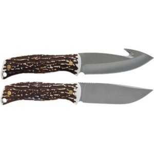 United States Association of Gun Owners Uncle Henry Fixed Blade Knife Combo 4-1/5" Drop Point and Gut Hook Blades - $19.78 at United States Association of Gun Owners