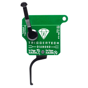 United States Association of Gun Owners TriggerTech R70TGB02TNF Diamond Two-Stage Flat Clean Trigger with 0.50-2.80 lbs Draw Weight & Green w/Black Parts Finish for Remington 700 Right - $354.99 at United States Association of Gun Owners
