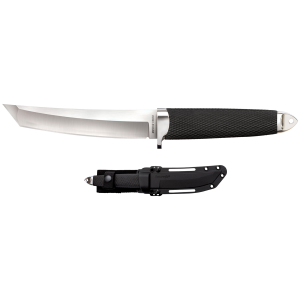 Cold Steel CS-35AB San Mai Master 6in Fixed Tanto Knife, VG-10 Blade
