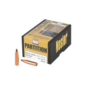 United States Association of Gun Owners NOSLER 6.5MM 140GR SP PARTITION 50CT - $56.63 at United States Association of Gun Owners