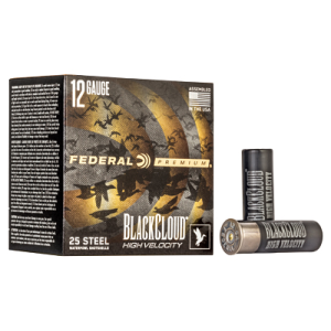 United States Association of Gun Owners Federal Premium Black Cloud 12 Gauge 3in #3 HV Shotgun Shells, 25-Pack - $35.91 at United States Association of Gun Owners