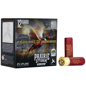 United States Association of Gun Owners Federal PFX129FS6 Premium Prairie Storm FS 12 Gauge 3in Shotgun Shells, #6 Shot - $33.29 at United States Association of Gun Owners