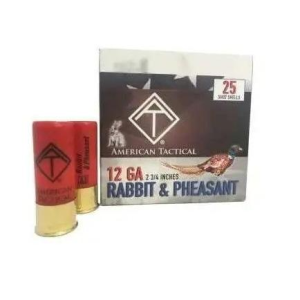 United States Association of Gun Owners American Tactical ATI Game Load 12ga 2-3/4in 1oz Shotshells, 25-Round - $17.59 at United States Association of Gun Owners
