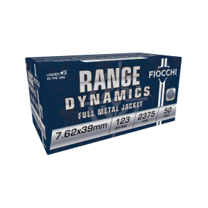 United States Association of Gun Owners Fiocchi 762X39A 7.62x39mm 123gr FMJ Rifle Ammunition, 50/ct - $34.24 at United States Association of Gun Owners