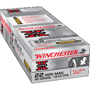WINCHESTER SUPER-X HV 22WM 40GR FMJ