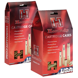 Hornady 86837 .338 ARC Unprimed Brass Cases, 50 Count