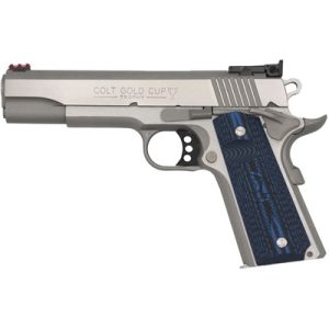 United States Association of Gun Owners GOLD CUP LITE 38 SUPER 5'' BBL (1)9RD MAG STAINLESS/BLUE - $1138.48 at United States Association of Gun Owners