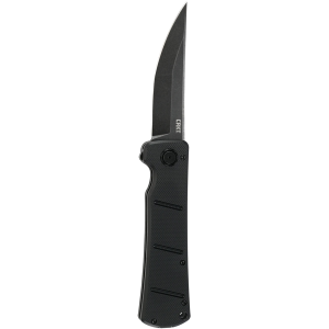 United States Association of Gun Owners CRKT Inazuma 3.68 Drop Point Plain Black Knife - $169.99 at United States Association of Gun Owners
