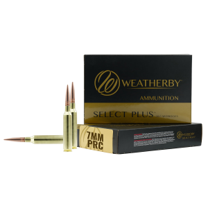 United States Association of Gun Owners Weatherby M7PRC177HCB Select Plus 7mmPRC 177gr Hammer Custom 20 Per Box/10 Case - $67.70 at United States Association of Gun Owners