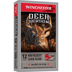 United States Association of Gun Owners Winchester Deer Season Shotshells 12 ga 2-3/4" 1-1/4 oz 1600 fps Slug 5/ct - $7.40 at United States Association of Gun Owners
