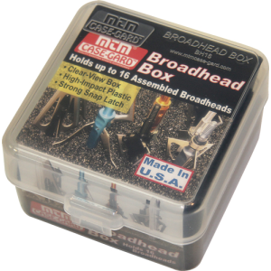 United States Association of Gun Owners MTM MECHANICAL BROADHEAD CASE - HOLDS 16 BROADHEADS CLEAR - $6.17 at United States Association of Gun Owners