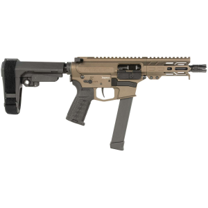 United States Association of Gun Owners CMMG Banshee 9mm 5in Midnight Bronze Pistol with Adjustable Brace - $1529.79 at United States Association of Gun Owners