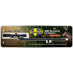MOSSBERG BARREL & SCOPE 500 - 12GA 24" TROPHY W/3-9 BLUED