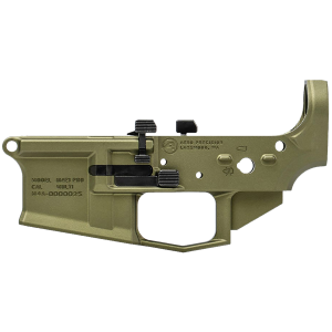 Aero Precision Pro Lower Receiver M4E1 O.D. Green Semi-Complete - APAR600031AC