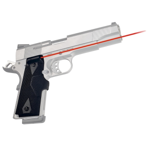 Crimson Trace LG-401 Lasergrips Red Laser for 1911/1911A1, Black