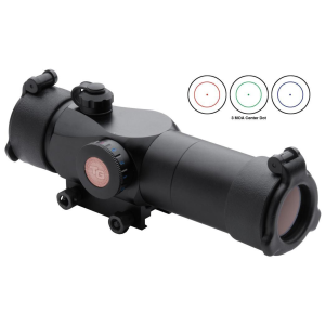 Truglo Triton 30mm Tri-Color Tactical Red Dot Sight, 3 MOA Center Dot - TG8230TB