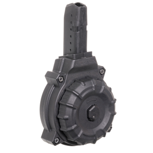 ProMag DRMA12 9mm 50rd Drum Magazine for AR-15, Black - DRM-A12