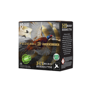 United States Association of Gun Owners Federal Hi-Bird 12 Gauge 2.75in Bismuth Shot #5 Shotshells, 25-Round - $49.82 at United States Association of Gun Owners