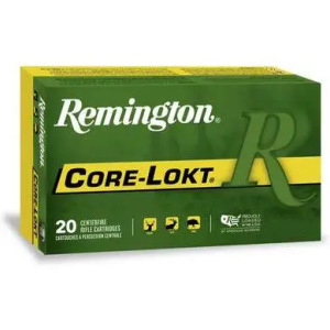 United States Association of Gun Owners Remington Core-Lokt .35 Rem 150gr Pointed Soft Point Ammo, 20-Round - $43.99 at United States Association of Gun Owners