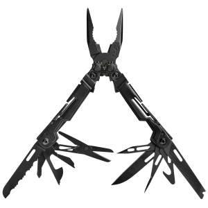 S.O.G SOG-PP1002-C PowerPint Black Hardcoat Anodized Stainless Steel 5.10" Long Features 5Cr15MoV Stainless Steel