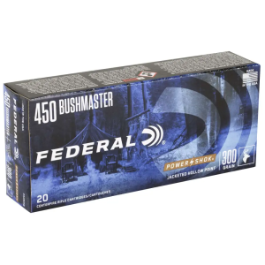 United States Association of Gun Owners Federal PowerShok .450 Bushmaster 300gr Hollow Point Ammo, 20-Round - $39.04 at United States Association of Gun Owners