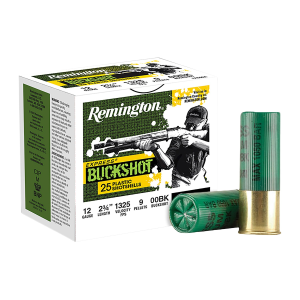 United States Association of Gun Owners Remington 20411 Express 12 Gauge 2.75in 00 Buckshot Ammo, 25 Rounds - $34.75 at United States Association of Gun Owners