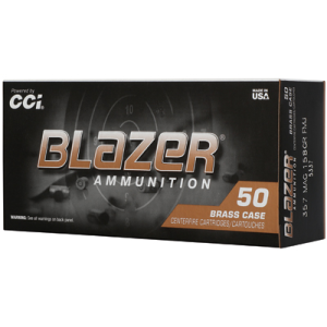 United States Association of Gun Owners CCI Blazer Brass .357 Magnum 158gr FMJ Handgun Ammunition, 50 Rounds - $34.10 at United States Association of Gun Owners