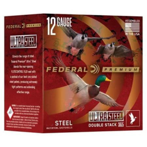 United States Association of Gun Owners Federal Premium Ultra Steel 12ga 3" 1-1/4oz #2 Shot Shotshells, 10/ct - $26.94 at United States Association of Gun Owners