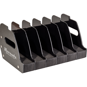 Hornady 6 Gun Pistol Rack Metal w/Foam and Plastic Dividers - 95832