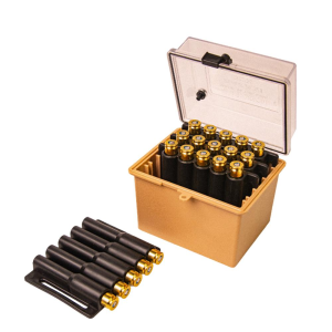 Berrys Manufacturing 73147 Safari Ammo Box 20rd Small Magnum Clear/Tan