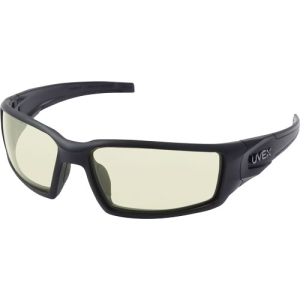 Howard Leight Hypershock Shooting Glasses Black Frame Amber Lens - R-02221
