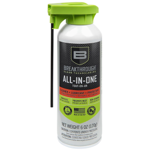 United States Association of Gun Owners Breakthrough Clean BTACLP6OZ All-In-One Gun Care Aerosol, 6 oz - $19.99 at United States Association of Gun Owners