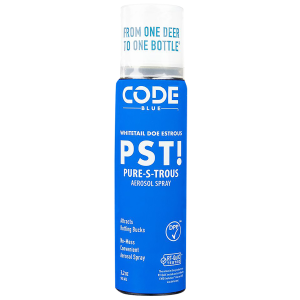 United States Association of Gun Owners Code Blue OA1433 Pure-S-Trous 3.20oz Aerosol Deer Lure - $10.22 at United States Association of Gun Owners