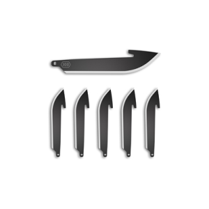 OD EDGE DROP-PT 3" BLADE 6PK BLK