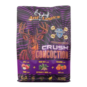 AniLogics Crush Concoction Granular Attractant 5lb Bag, Apple/Persimmon/Sugar Beet