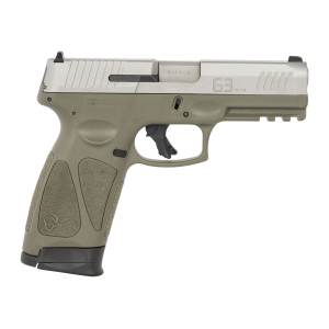 United States Association of Gun Owners Taurus 1-G3B949O G3 Full Size 9mm Luger 17+1 4" Matte Stainless Steel Barrel & Serrated Slide, OD Green Cerakote Polymer Frame w/Picatinny Rail, Textured Grip - $234.34 at United States Association of Gun Owners