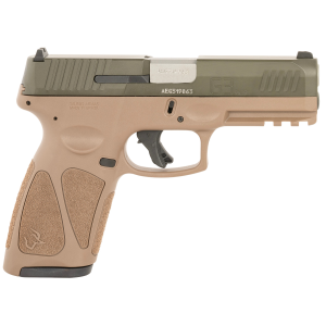 United States Association of Gun Owners Taurus 1-G3B94BB G3 Full Size Frame 9mm Luger 17+1 4" Stainless Steel Barrel, Mil-Spec Green Cerakote Stainless Steel Serrated Slide, Brown Polymer Frame w/Picatinny Rail - $234.34 at United States Association of Gun Owners