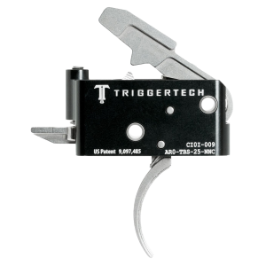 TriggerTech AROTBS25NNC Adaptable Primary Two-Stage Curved Trigger, 2.50-5 lbs
