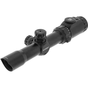 Leapers UTG SCOPE 1-8X28 30MM BG4 Reticle with Accu-Sync Rings - SCP318IEBG4