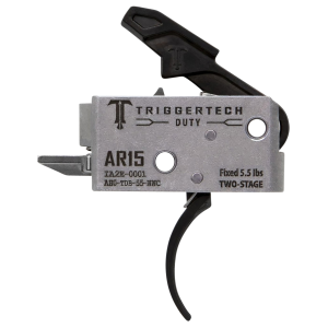 TriggerTech Duty Mil-Spec Two-Stage Curved 5.5 lbs Trigger Fits AR-15