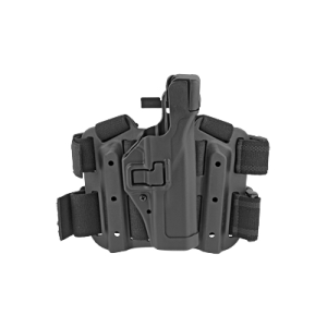 Blackhawk SERPA Level 3 Glock 17 Right Hand Duty Holster, Black - 430600BK-R