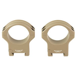 Warne HyperLite 34mm Hi Rings, Flat Dark Earth - 8522DE