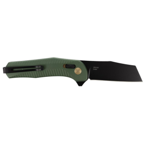 United States Association of Gun Owners SOG Knives Diverge XR Folding Knife 3" Sheepsfoot Blade Black and Forest Green - $69.99 at United States Association of Gun Owners