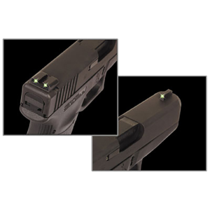 TRUGLO TG231G1 Tritium Green Front & Rear Sight Set, Glock - TG231G1